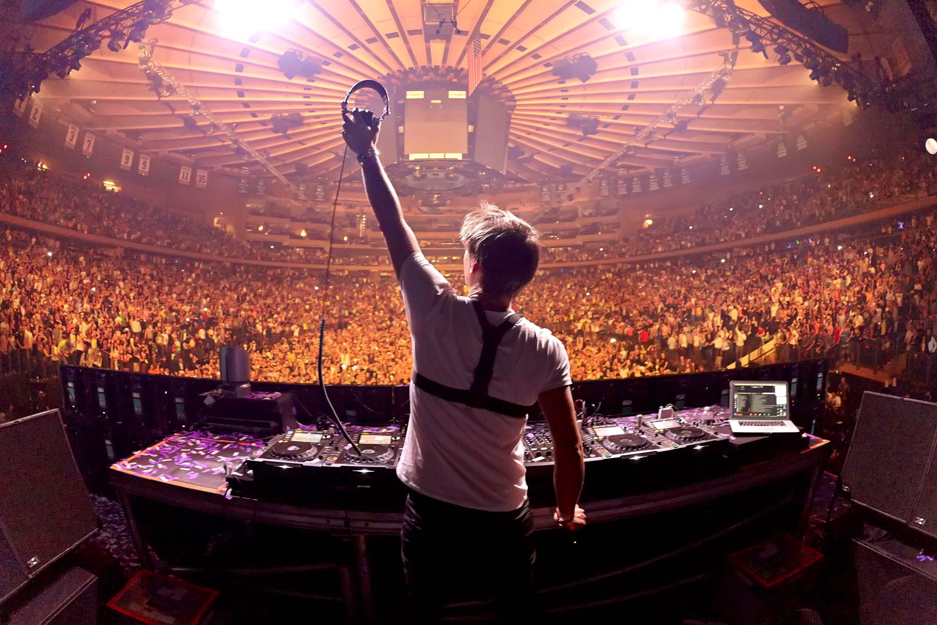 March 30, 2013: Armin van Buuren preforms at Madiosn Square Garden.