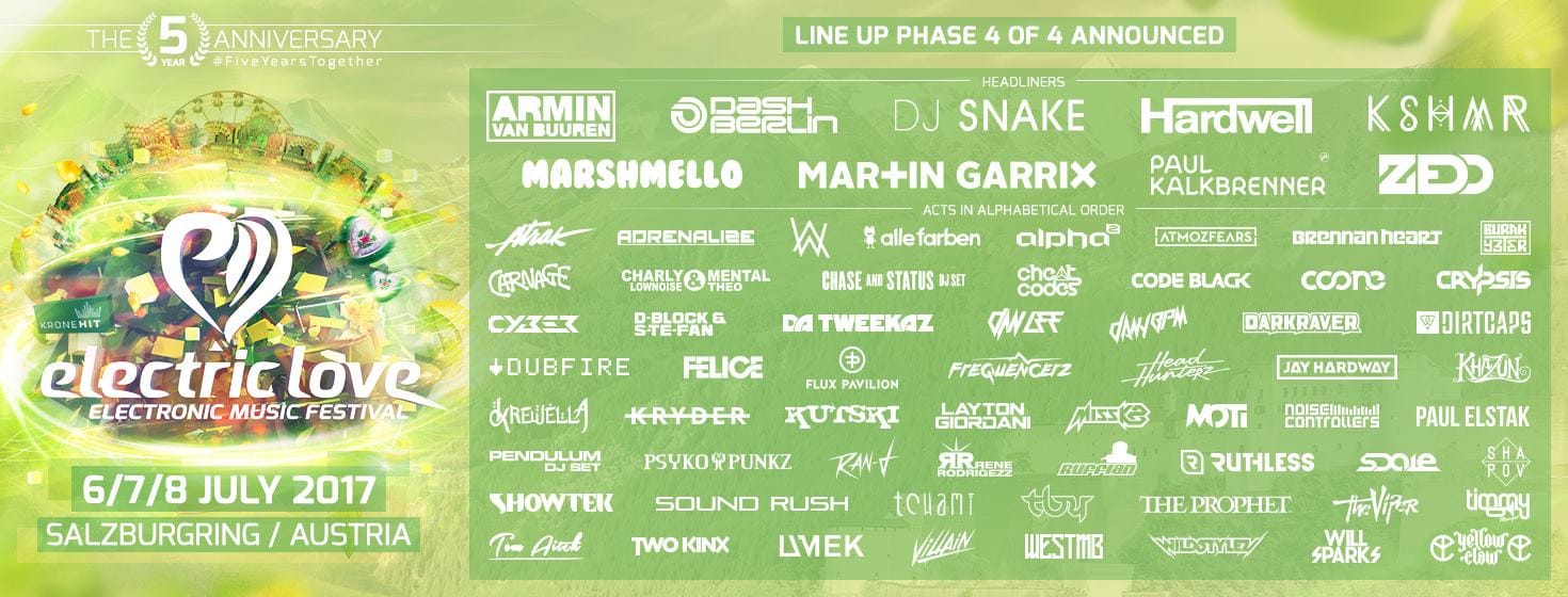electriclove_lineup
