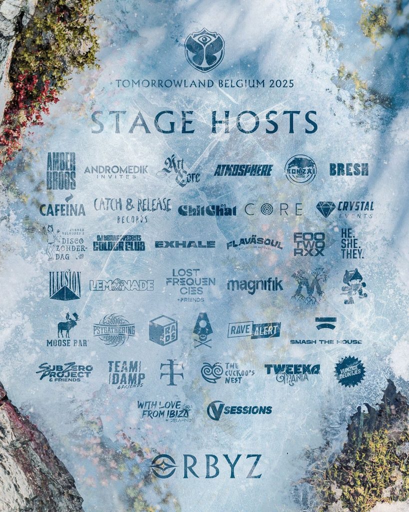 Stage hosts de Tomorrowland Belgium 2025