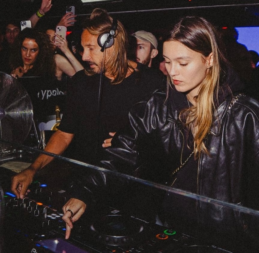 Bob Sinclar et sa fille Paloma
