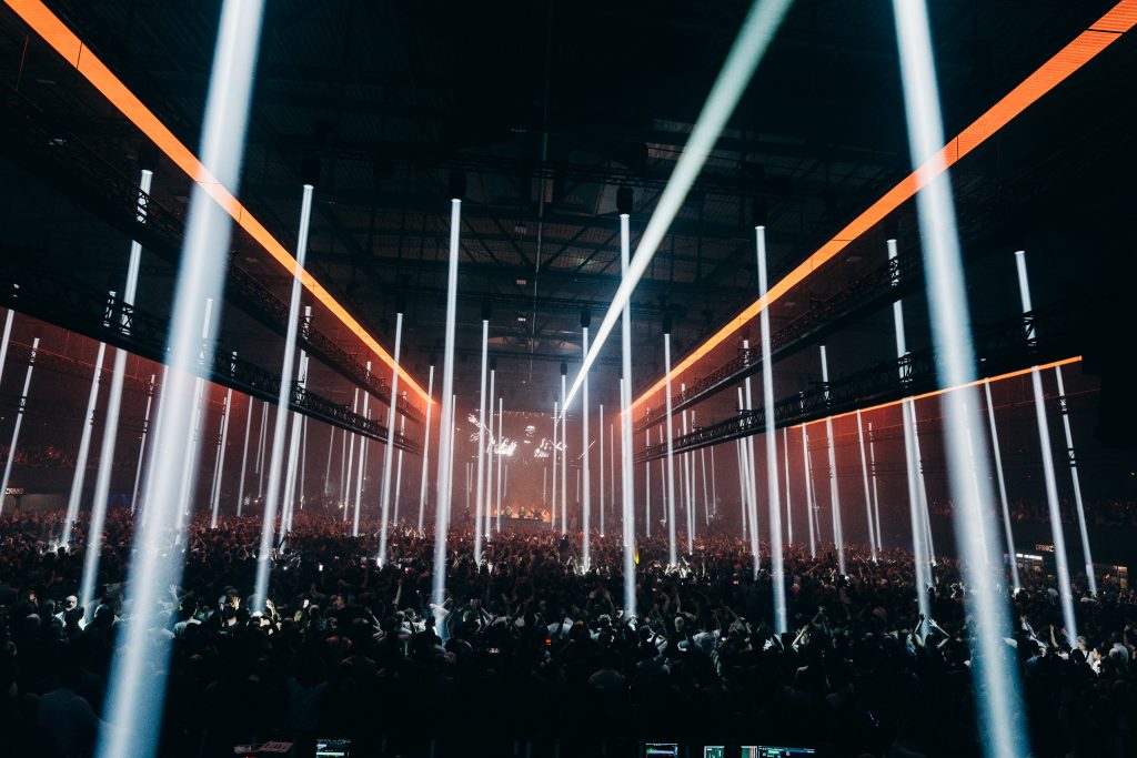 Photo prise lors du festival ASOT