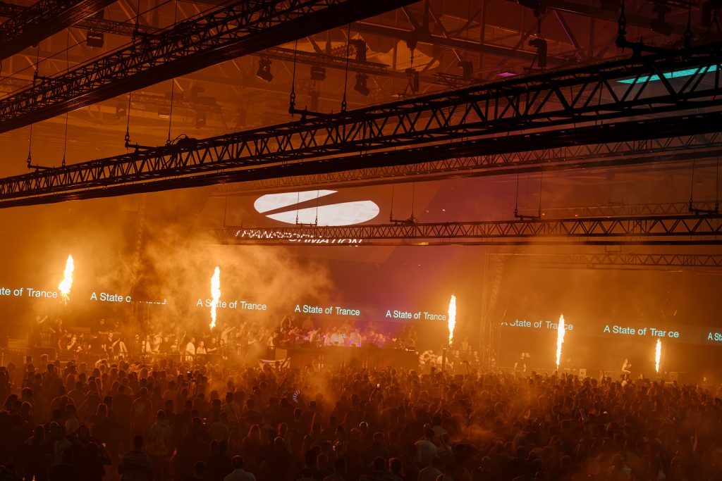 Photo prise lors du festival ASOT