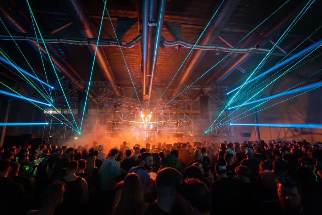 Photo prise lors du Dystopia Festival
