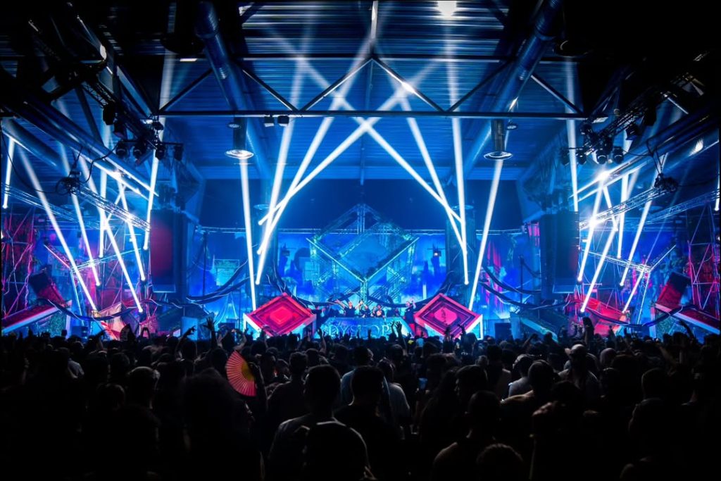 Photo prise lors du Dystopia Festival