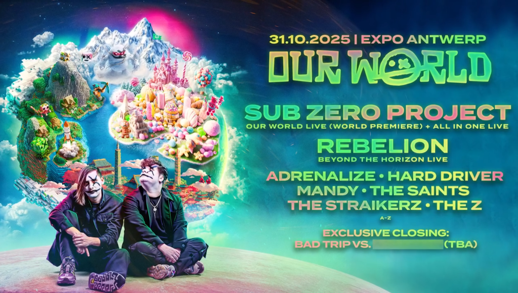 Line up du show Our World des Sub Zero Project