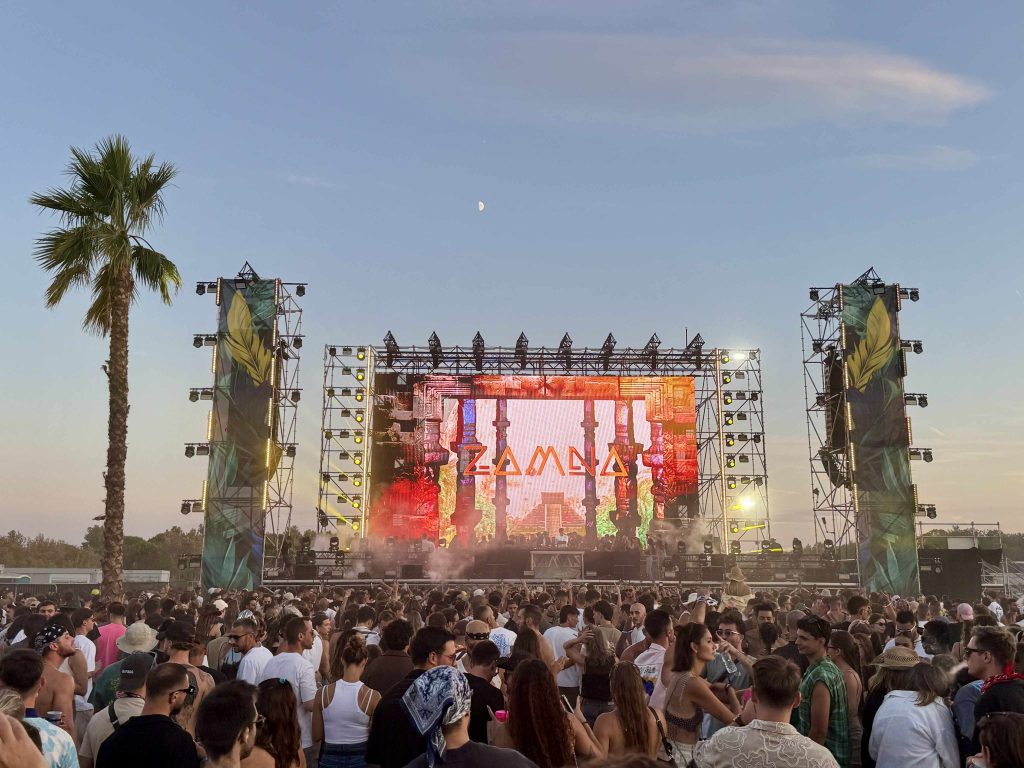 Image de la Plage Stage du Zamna Festival Côte d'Azur