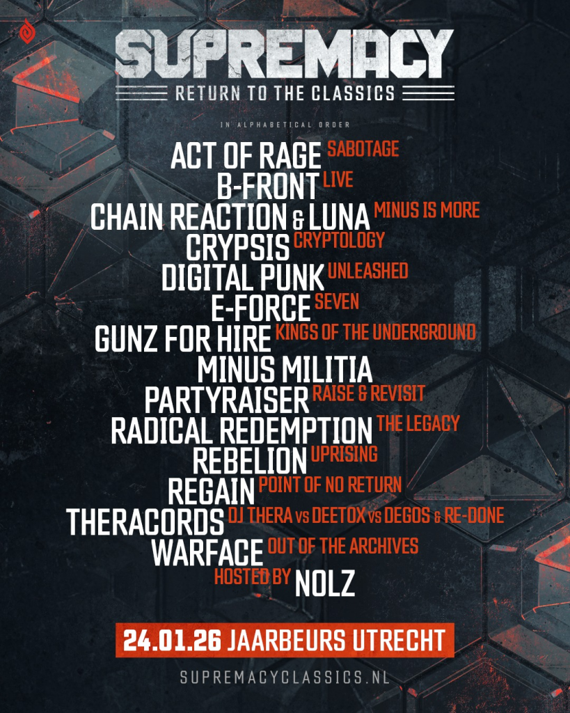 Line up Supremacy 2026