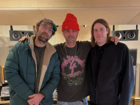 Thomas Bangalter, Rampa et Julian Charrière | Source : Instagram @rampa_keinemusik