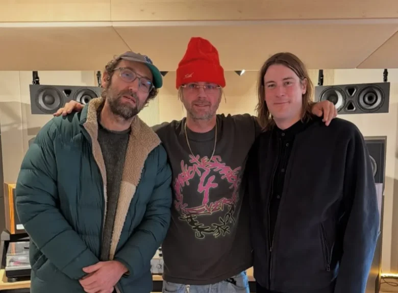 Thomas Bangalter, Rampa et Julian Charrière | Source : Instagram @rampa_keinemusik