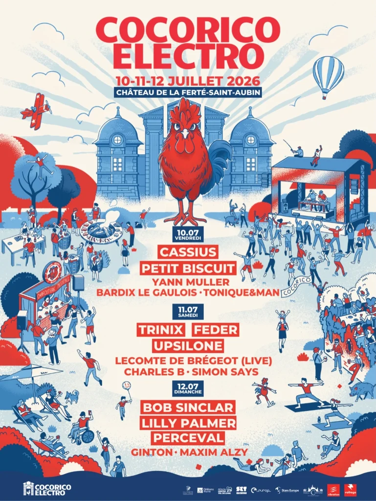 Programmation 2026 du Cocorico Electro