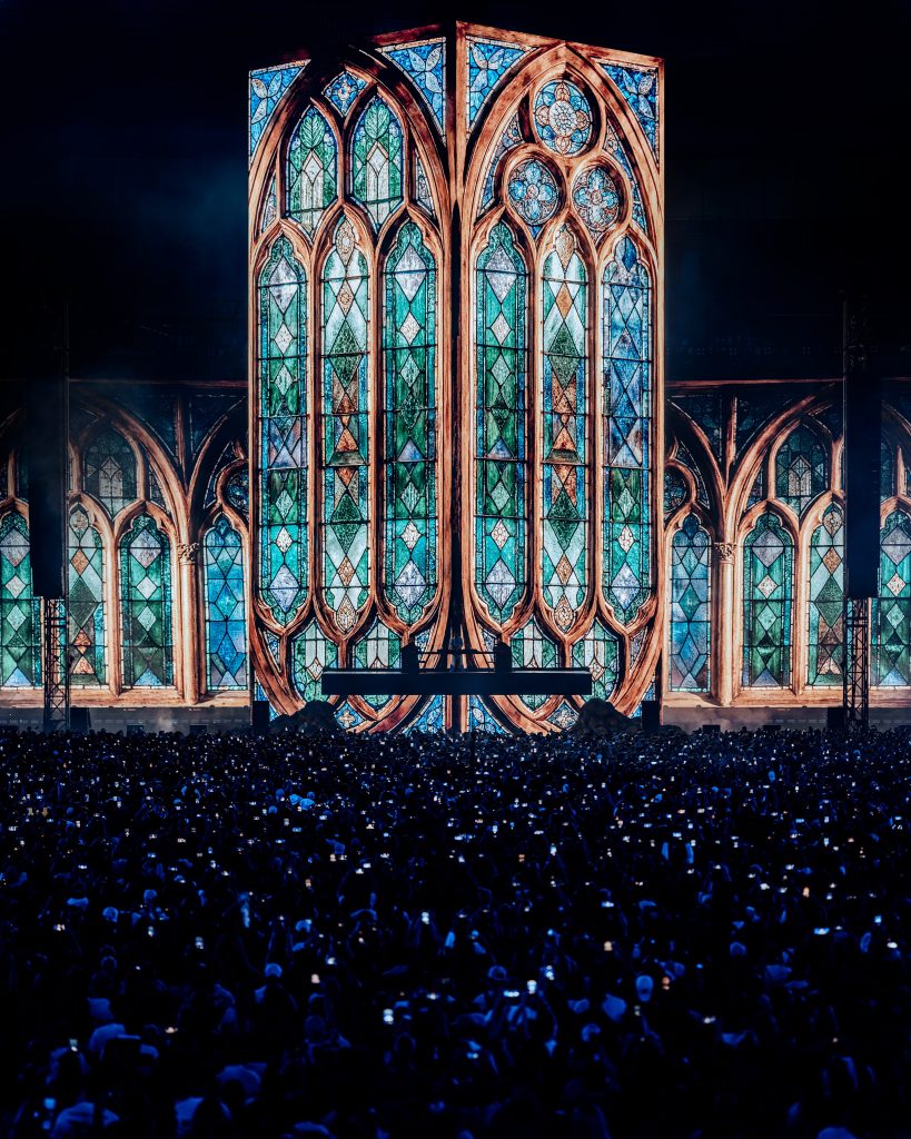 Nouveau tableau du show de David Guetta au Stade de France | Photo : Rafael Deprost