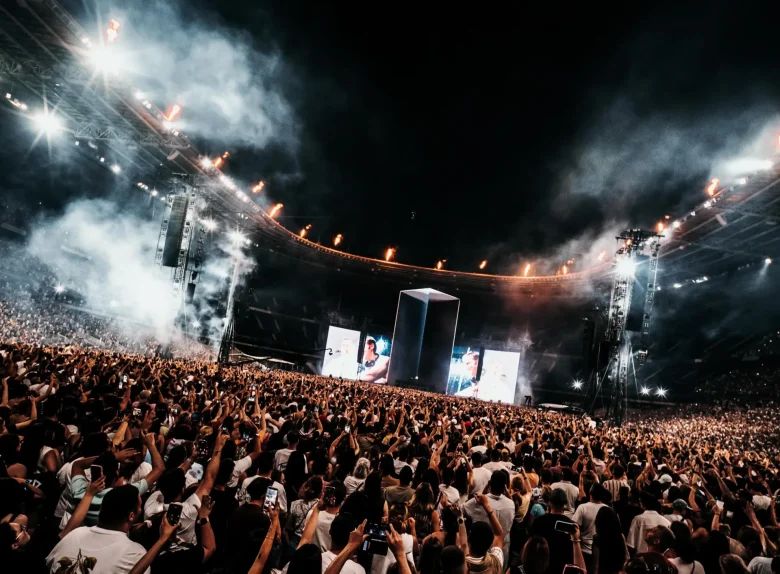 Show de David Guetta au Stade de France / Crédits : @lau.raw__