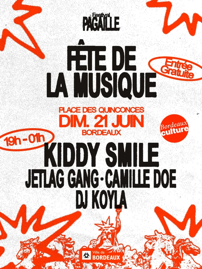 Visuel de l'évènement du 21 juin, Pagaille Festival | Source : Pagaille Festival