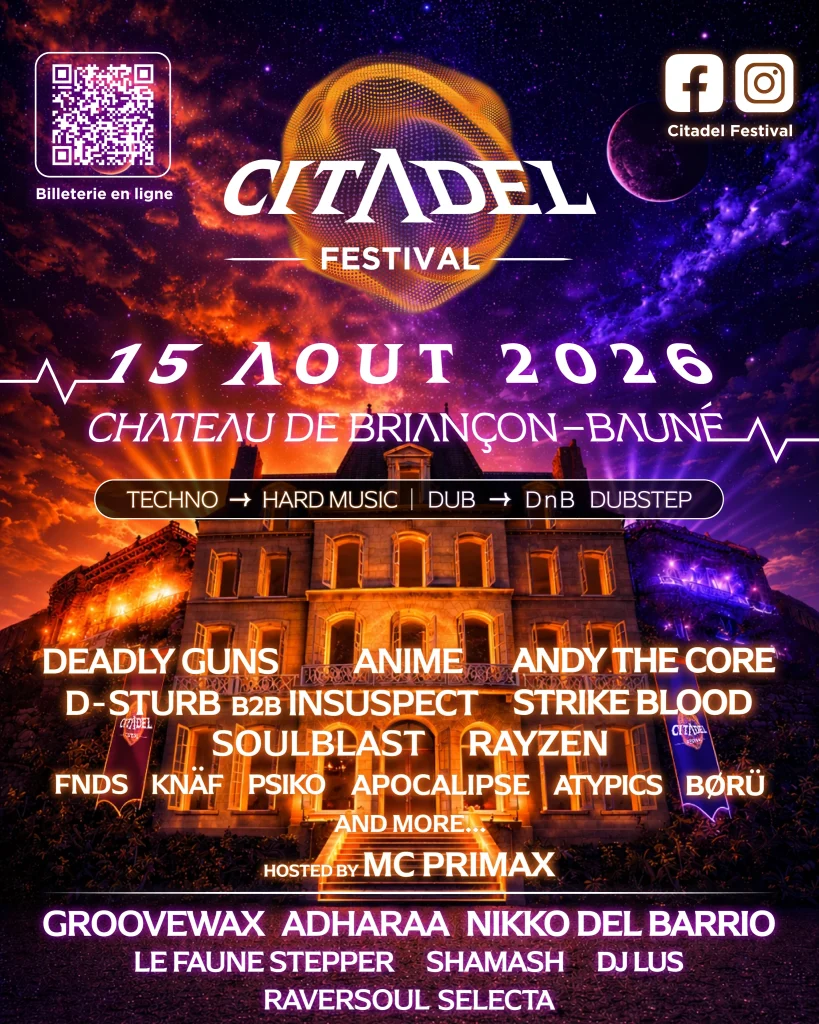 Programmation 2026 du Citadel Festival