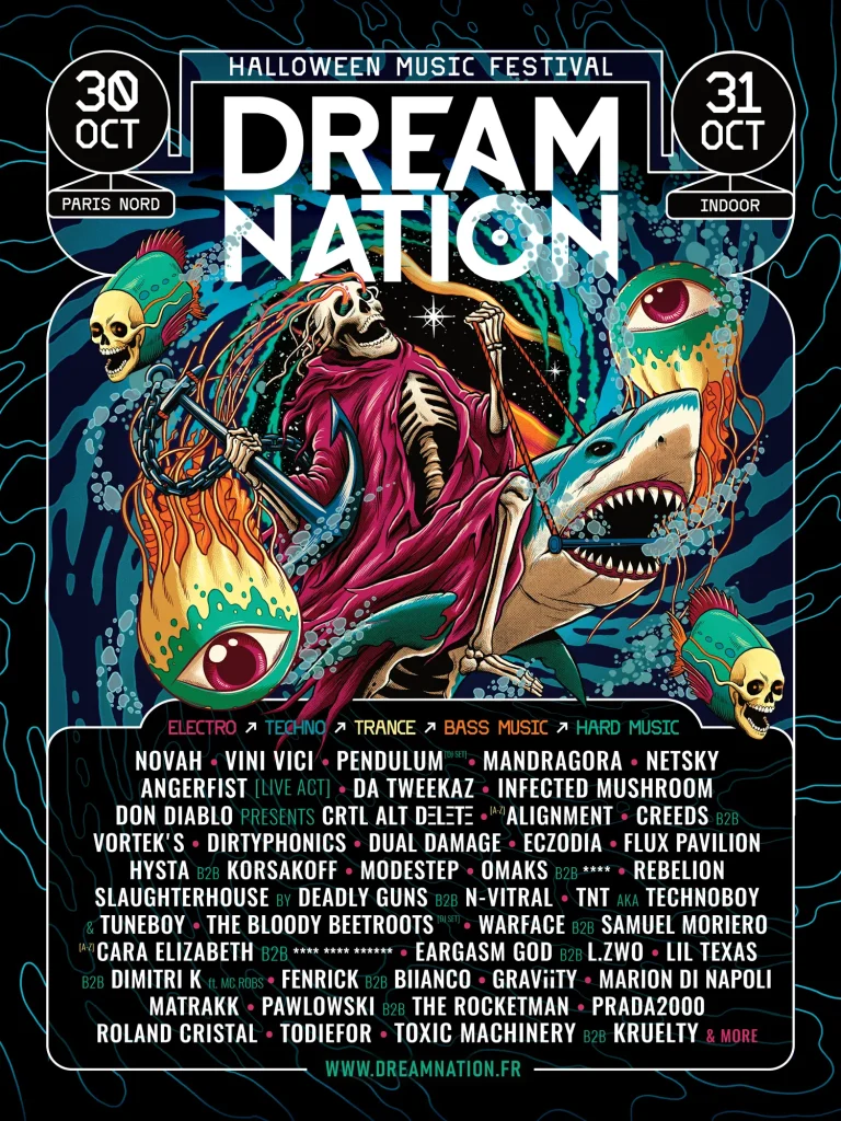 2e vague d'artistes de Dream Nation 2026