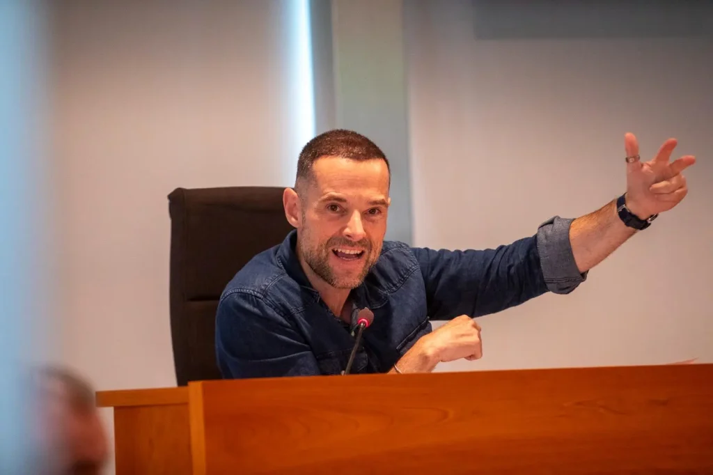 Le premier vice-président du Conseil d'Eivissa, Mariano Juan, lors de la séance plénière d'hier. | Photo : Iris Solana