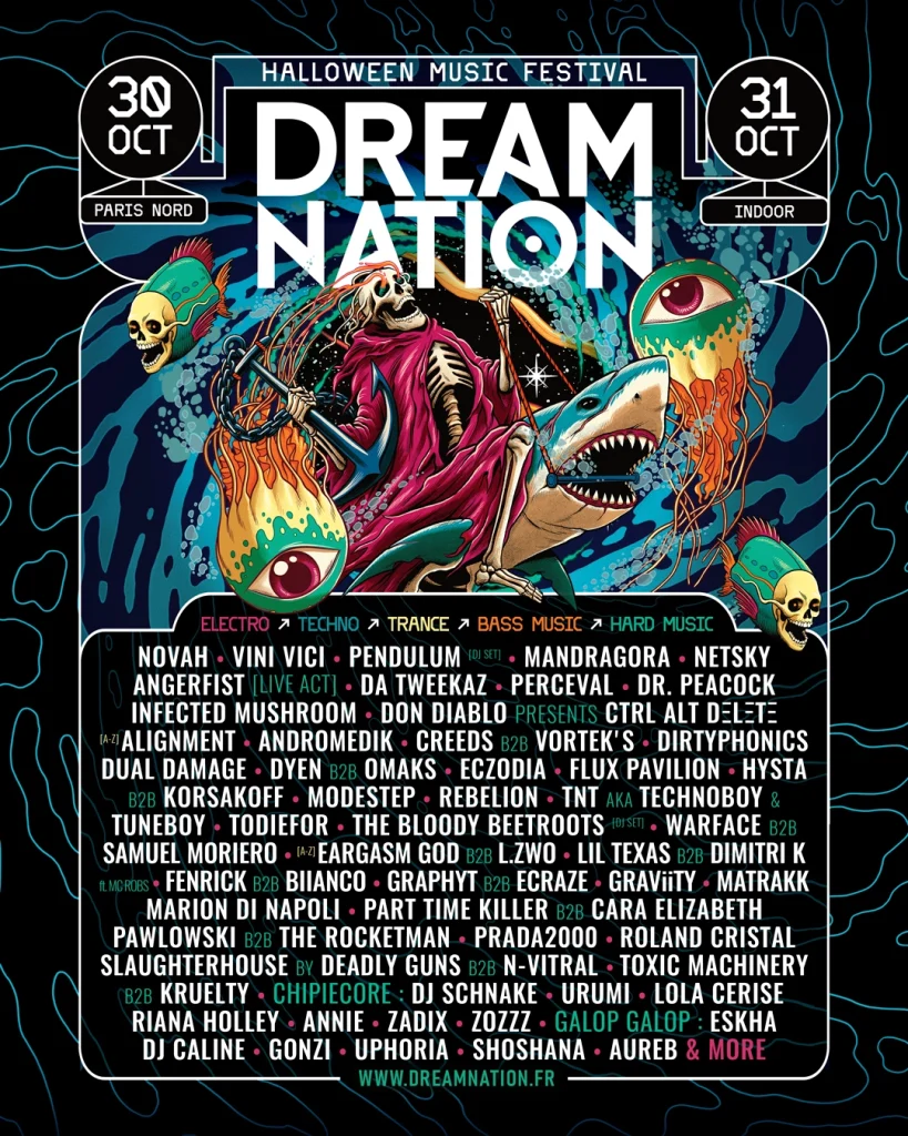 Programmation complète de Dream Nation 2026