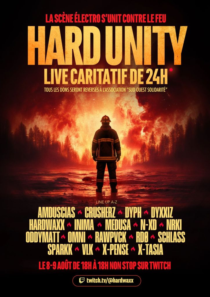 Programmation du live Twitch caritatif