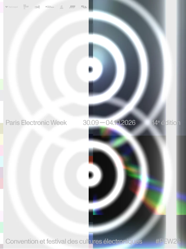 Affiche 2026 de Paris Electronic Week / Source : Technopol