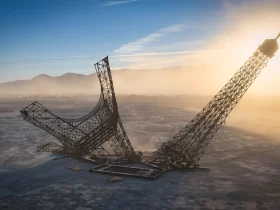 Eiffela Broken Dream @Burning Man. Source : Google Image