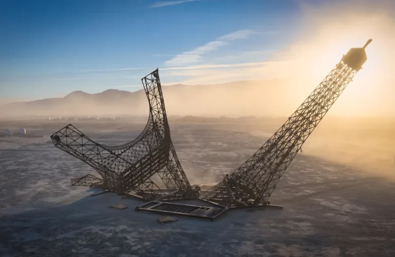 Eiffela Broken Dream @Burning Man. Source : Google Image