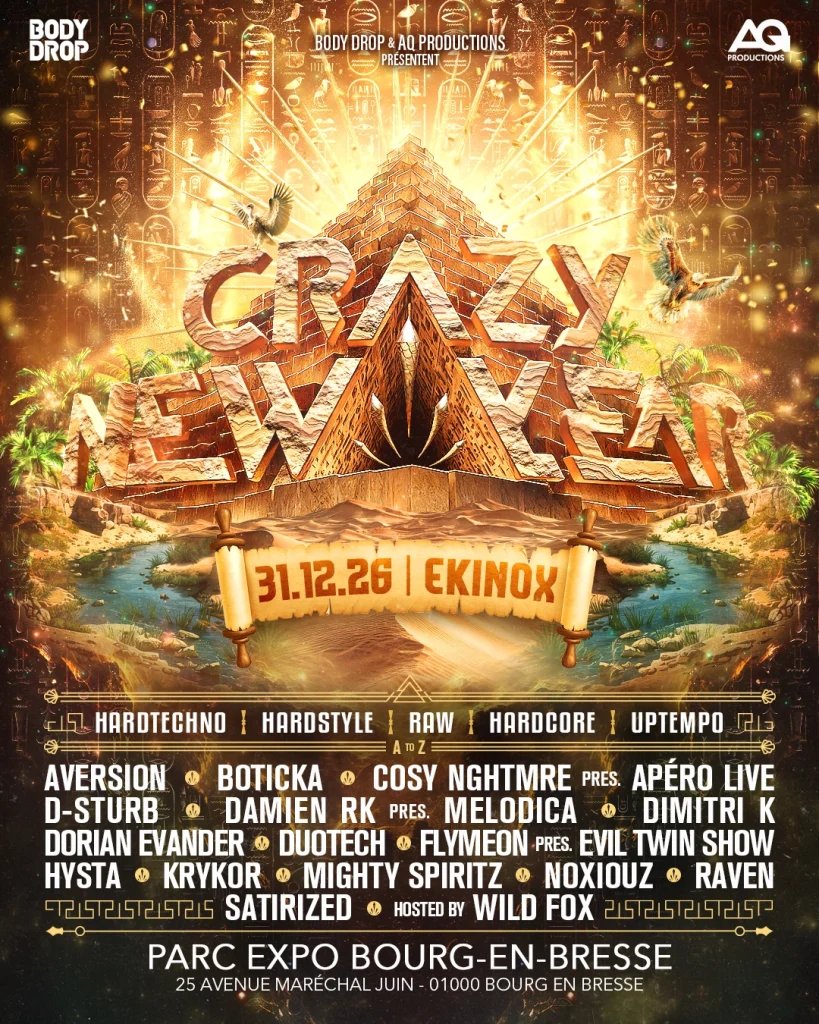 Programmation 2026 du Crazy New Year Festival