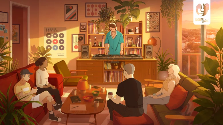 Lofi House by Lofi Girl / Source : Agence Warning Up