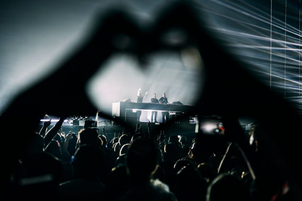 Swedish House Mafia à Creamfields 2026 / Source : Page Facebook de Creamfields