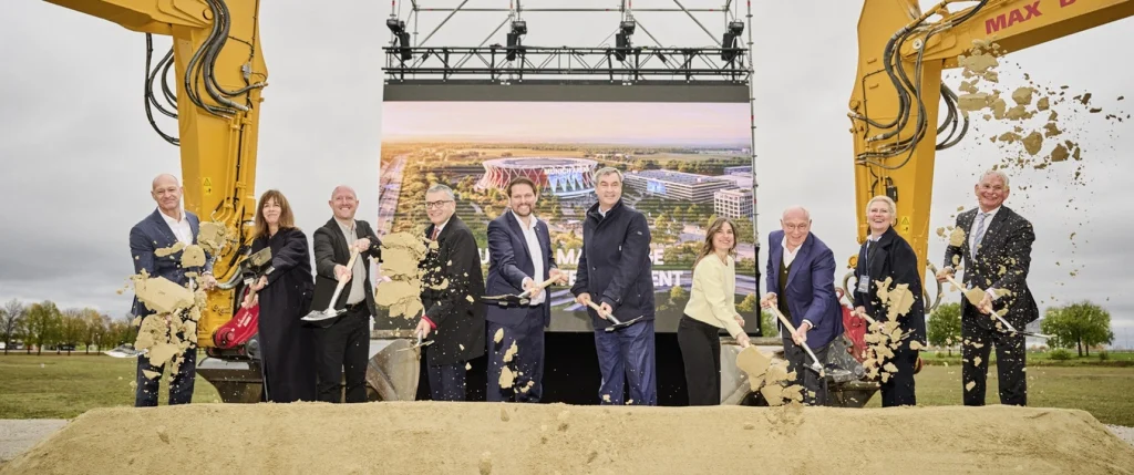 Lancement de la construction de la Munich Arena / Source : news.livenationentertainment.com