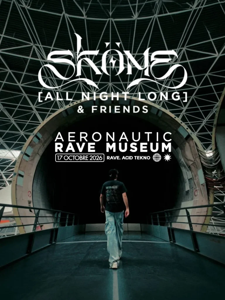 Affiche de la soirée AERONAUTIC RAVE MUSEUM du 17 octobre 2026
