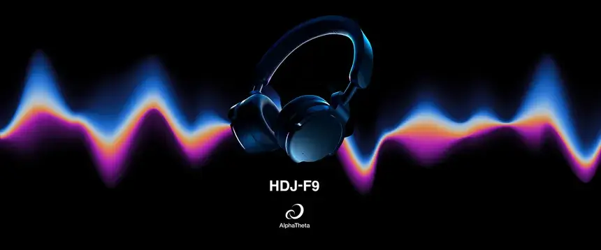 AlphaTheta dévoile son casque sans fil HDJ-F9