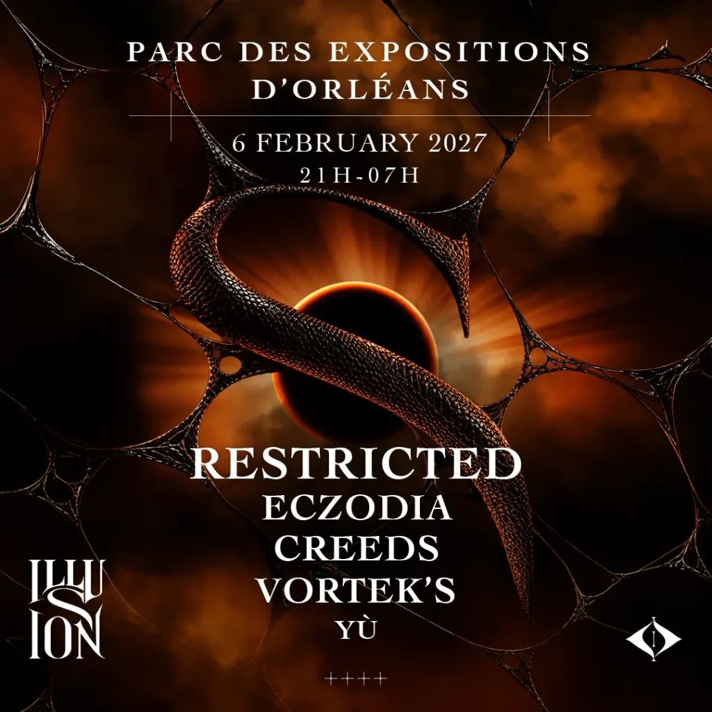 Programmation de la soirée Illusion Rave Orléans 2027